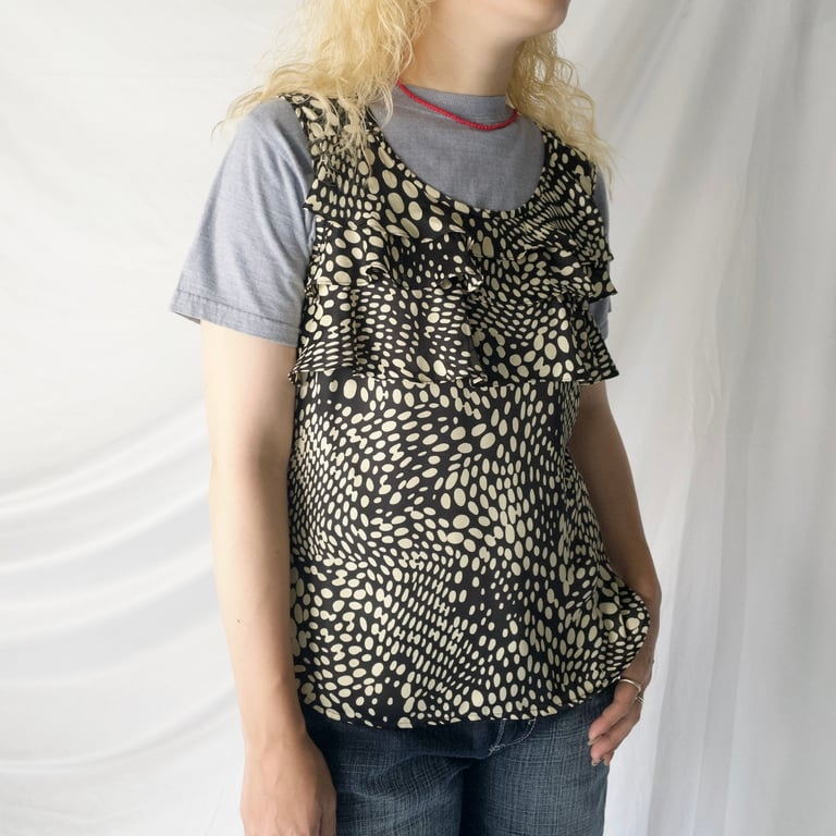 mulch dot frill N/S tops
