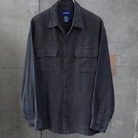 90’s~ Catalina houndtooth cotton L/S shirt
