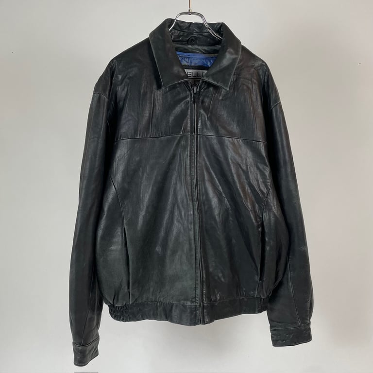 レザージャケット（WILSONS leather zip up jacket）