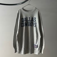 90s champion×NFL reverse weave sweat shirt "Dallas Cowboy"