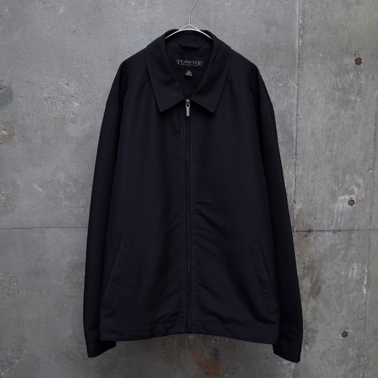 00’s TOWNE polyester shell zip up jacket