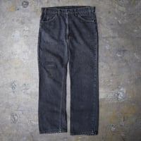 ’91 LEVI'S 517 yarn-dyed black denim pants