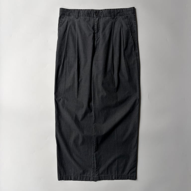 90s VERTEX 2tuck cotton slacks