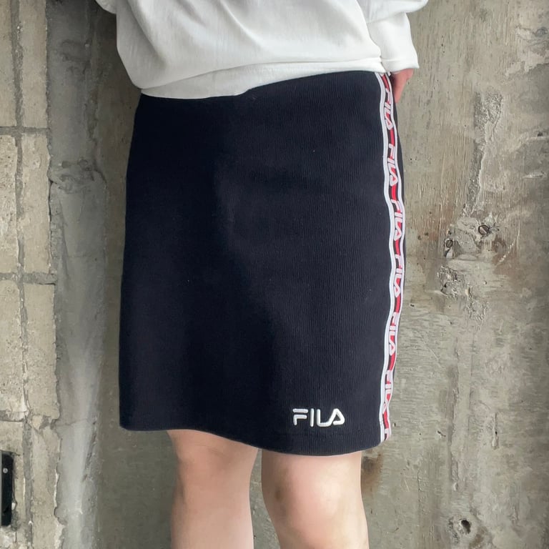 FILA line design jersey short skirt