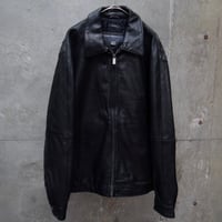 00’s PERRY ELLIS PORTFOLIO lambskin leather jacket