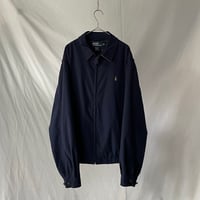 90s Ralph Lauren smooth polyester swing top