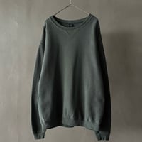 90s Land's end seed stitch sweat shirt “made in USA”