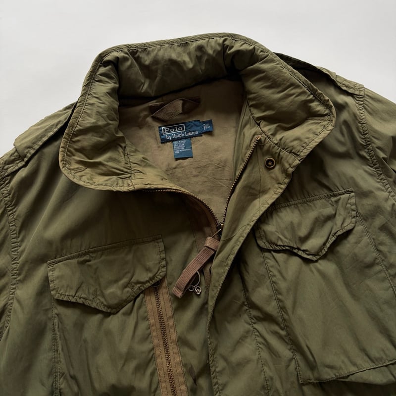 【Polo by Ralph Lauren】90s ミリタリーサンプリングM65 Polo by Ralph Lauren】90s ミリタリーサンプリングM65 90s Ralph