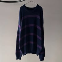 90s Eddie bauer striped cotton knit