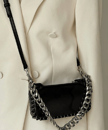 chunky chain pouch bag C705