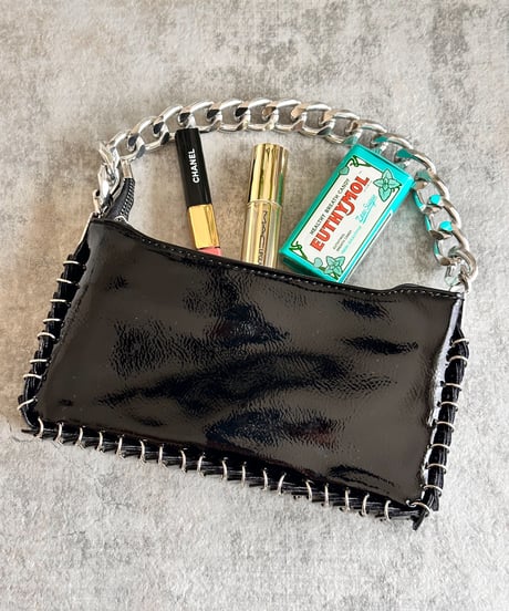 chunky chain pouch bag C705