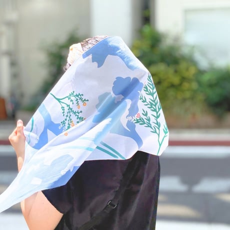 手ぬぐい｜ある日の木漏れ日