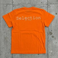 Selection of life. 7th anniversary Tee ORANGE