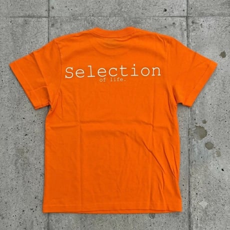 Selection of life. 7th anniversary Tee ORANGE