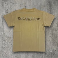 Selection of life. 7th anniversary Tee BEIGE