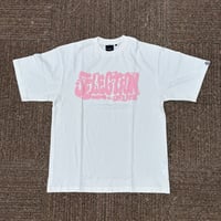 Selection of life. Pigment Puff Print Tee NATURAL