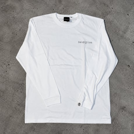Selection of life. Original LOGO Tee WHITE