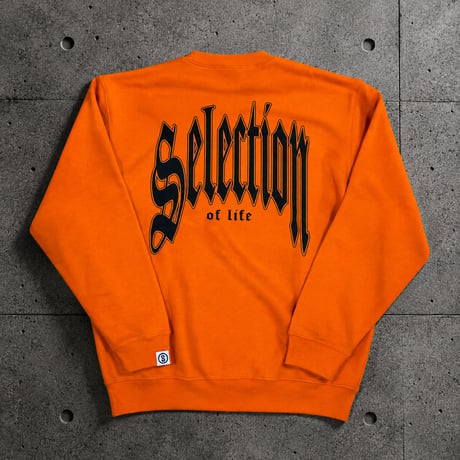 Selection of life. ARCH Logo Crew ORANGE