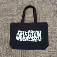 Selection of life. Puff Print Tote Bag BLACK