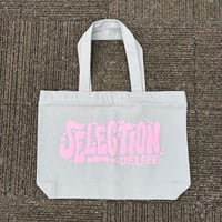 Selection of life. Puff Print Tote Bag LIGHT GRAY