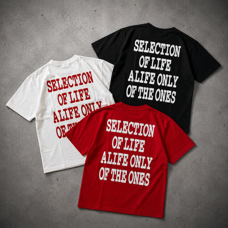 Selection of life. SLCTN Last Summer Tee BLACK
