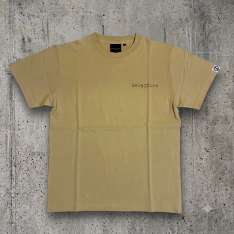 Selection of life. 7th anniversary Tee BEIGE