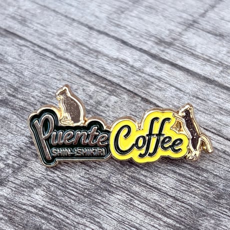 プエンテコーヒー オリジナルピンバッジ