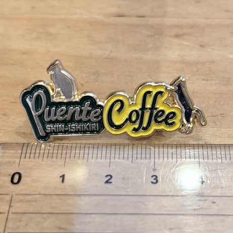 プエンテコーヒー オリジナルピンバッジ