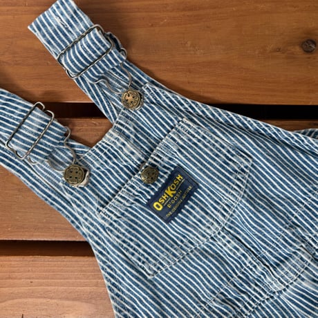 100cm  USA OSHKOSH Hickory Overalls