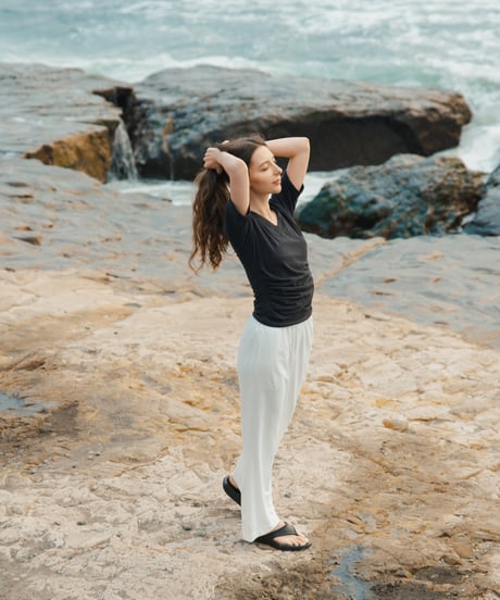 Draped easy pants【2027年4月上旬納期】