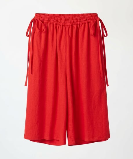 Draped easy half pants【2027年４月上旬納期】