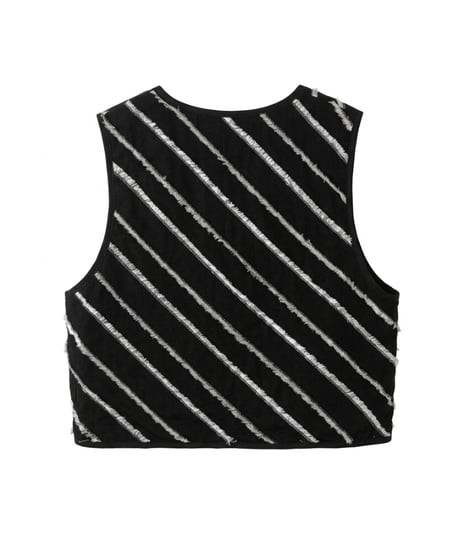 Jacquard vest【2027年３月上旬納期】