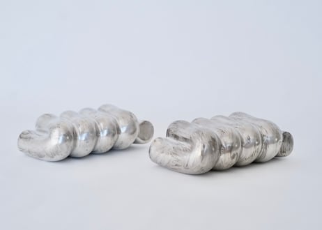 soap dish 銀彩　菊池俊治