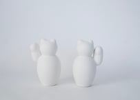 manekineko 白/ 片手　菊池俊治