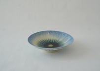 藍流し浅鉢S　 和田山真央