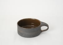 アメ×鉄錆　平マグカップ　吉永哲子