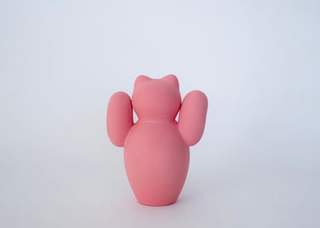manekineko 赤/ 両手　菊池俊治