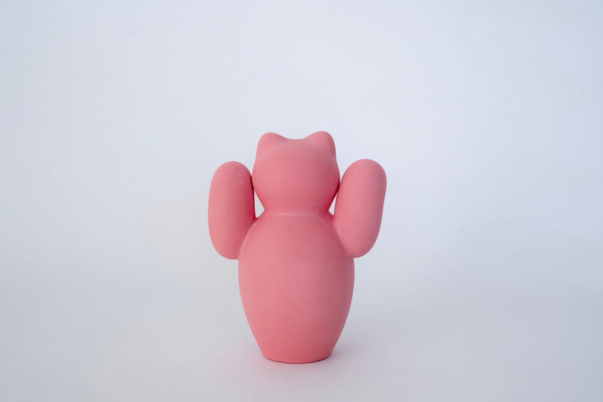 manekineko 赤/ 両手 菊池俊治 | Rohan