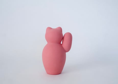 manekineko 赤/ 片手　菊池俊治