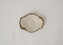 灰釉茶托　鈴木まどか