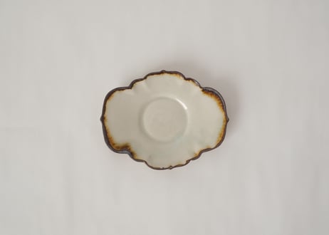 灰釉茶托　鈴木まどか