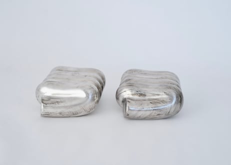 soap dish 銀彩　菊池俊治