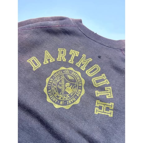 60s  VINTAGE COLLEGE SWEAT Size L程