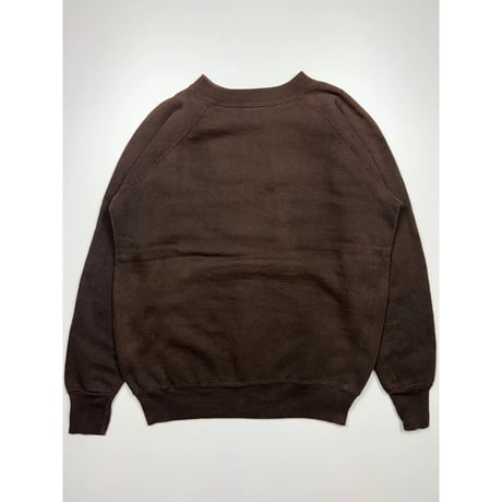 60s  VINTAGE COLLEGE SWEAT Size L程