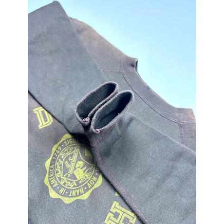 60s  VINTAGE COLLEGE SWEAT Size L程
