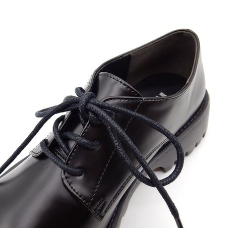 【2026AW 予約商品】【22.5cm～25.0cm】【軽量/厚底】トラックソールレースアップマニッシュシューズ/WX501