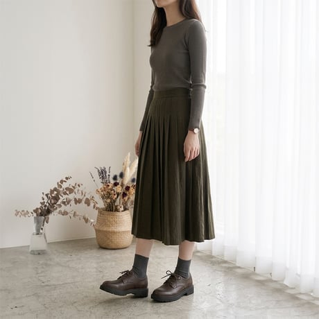 【2026AW 予約商品】【22.5cm～25.0cm】【軽量/厚底】トラックソールレースアップマニッシュシューズ/WX501