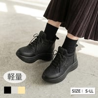 【S~LL】@MUUM スターモチーフインヒールスニーカー /301