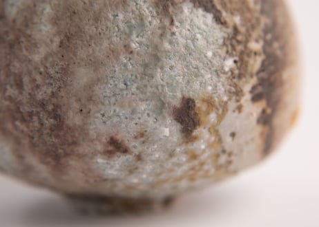 自然釉一輪挿　Single-Flower Vase with Natural Ash Glaze　F7_25
