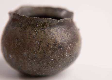 自然釉小壷　Small Jar with Natural Ash Glaze　F7_52